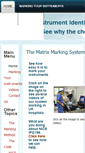 Mobile Screenshot of matrixmarking.co.uk